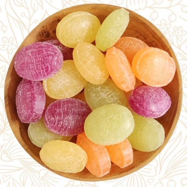 Früchtemischung-Bonbons zuckerfrei 1kg