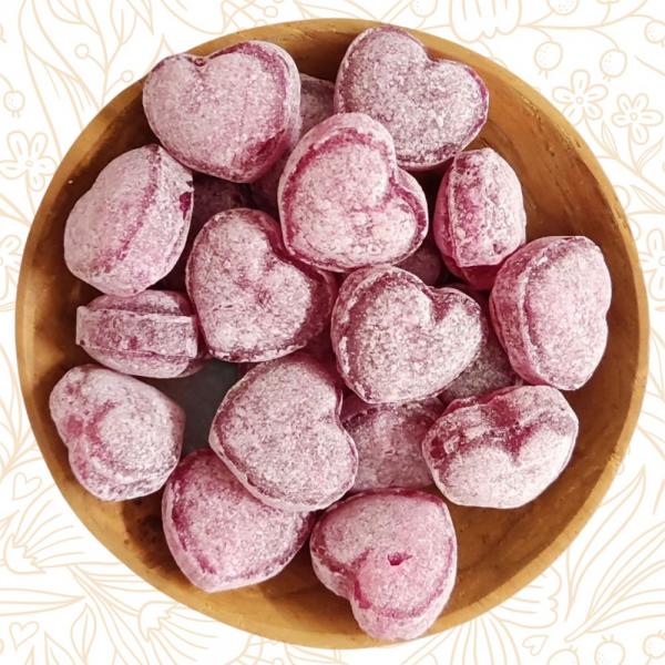 Glühweinherzen-Bonbons 1kg