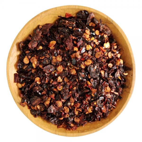 Chillies Jalapeno geschrotet rot 1kg