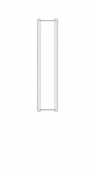 Verschlußstreifen 8x180mm gold