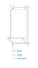 Blockbodenbeutel grün 70+40x205mm